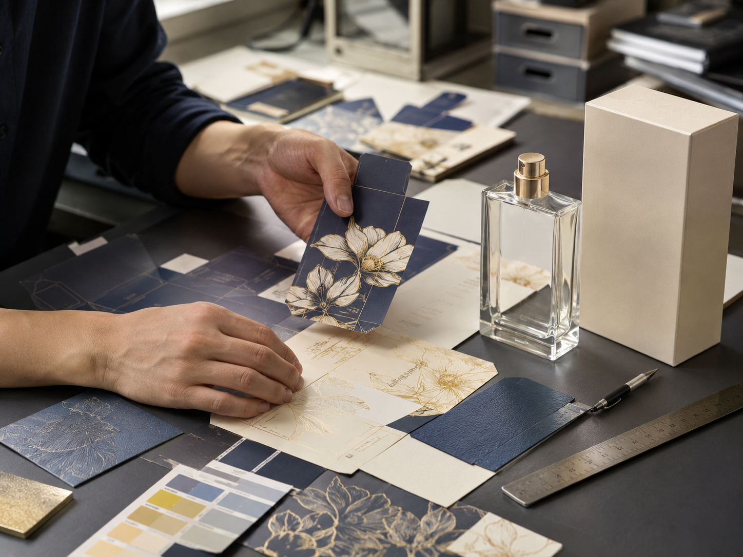 Packaging artwork and material selection