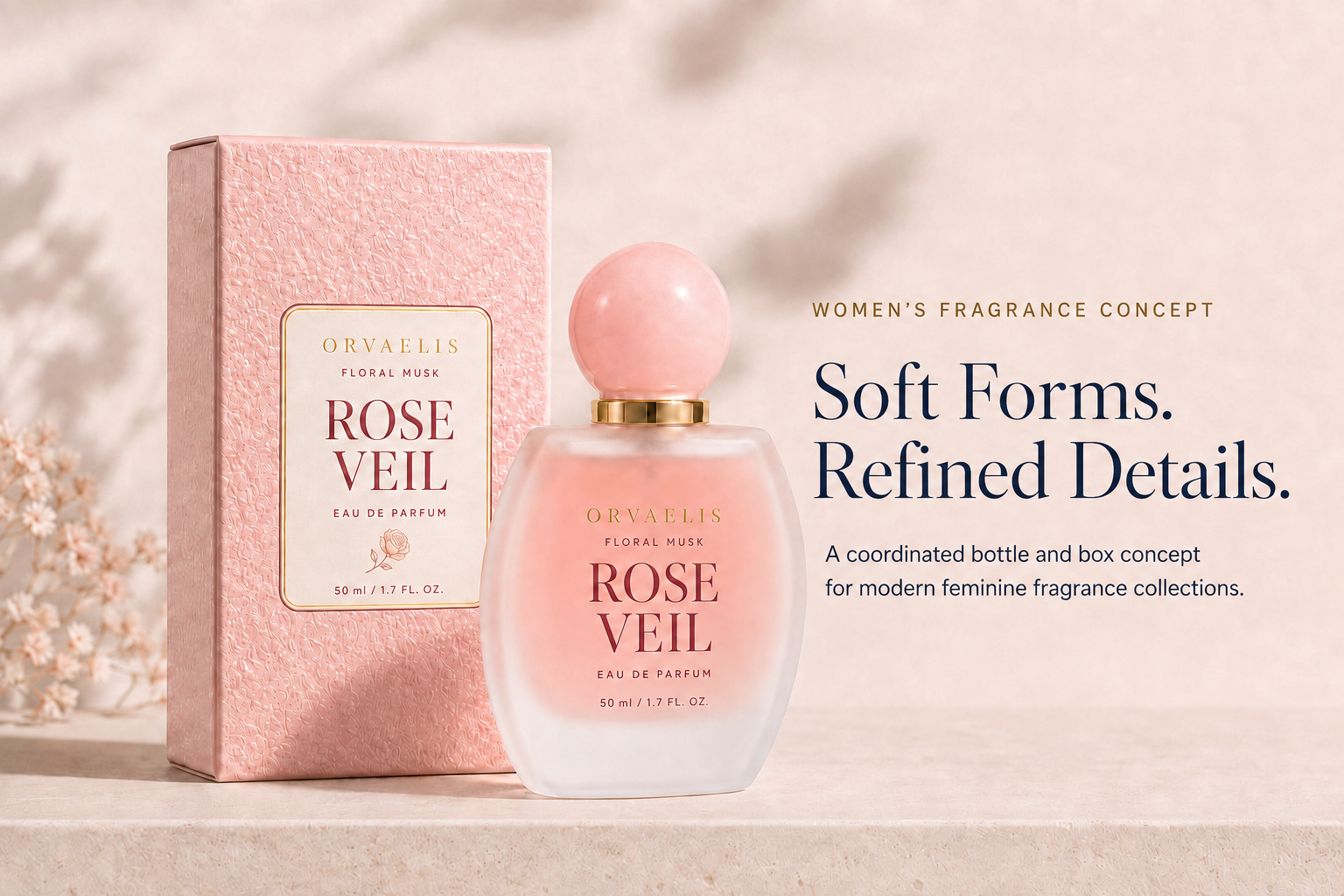Women's everyday fragrance packaging concept