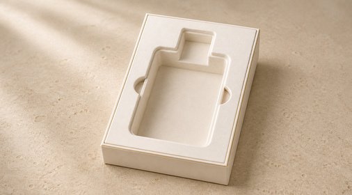 Perfume sprayer and collar detail
