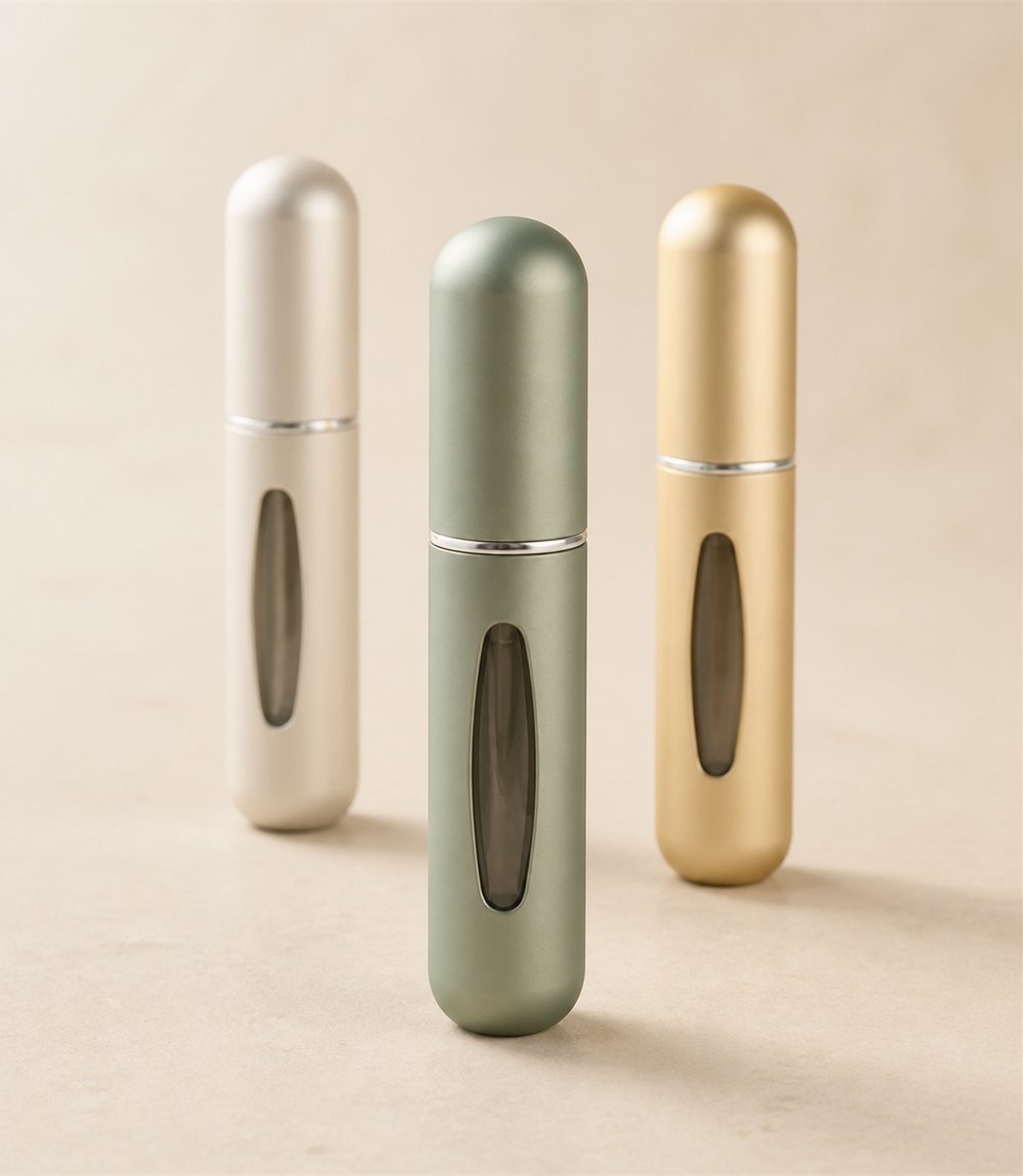Portable perfume bottles