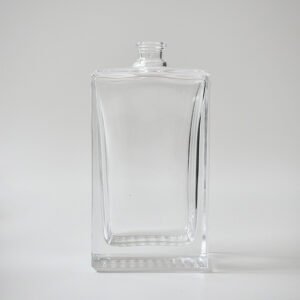 35ml 50ml 100ml Clear Rectangular Perfume Glass Bottle with Thick Base | GP054